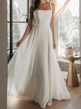 Stella York SY8257 A-Line Wedding Gown Dress Size 14 New w/out tag